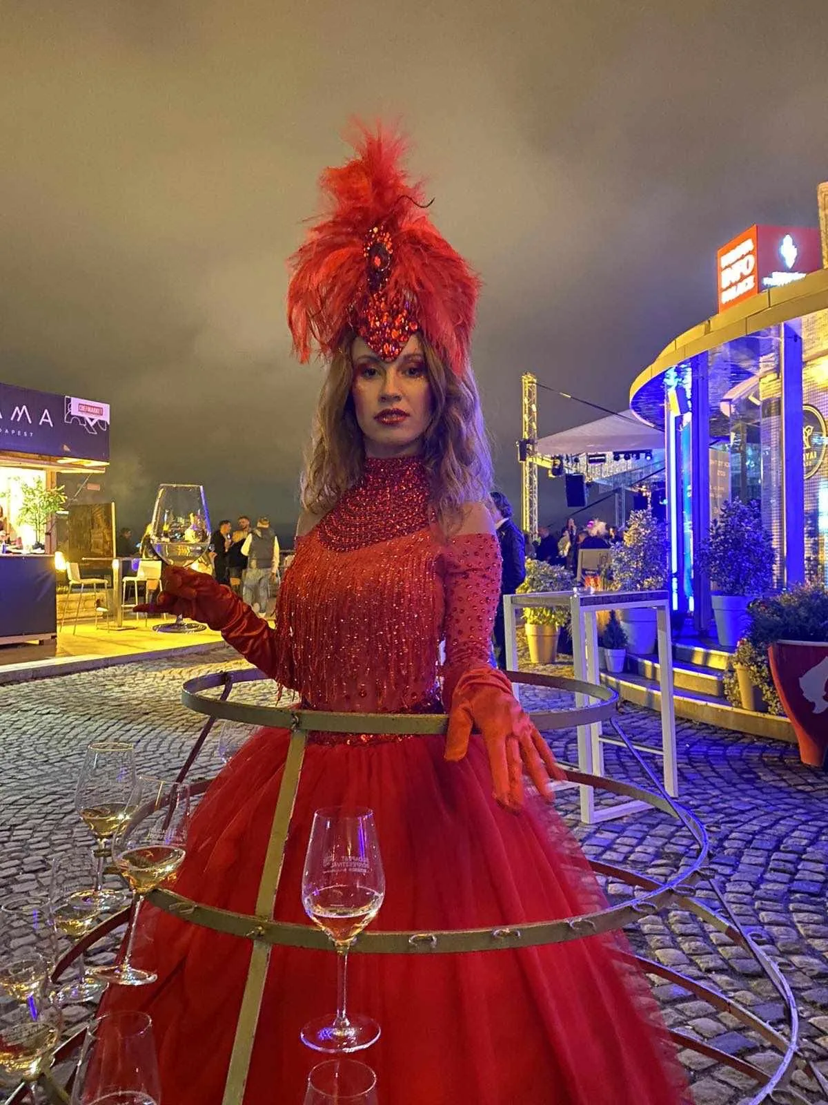 Champagne Girl – produkciófotó 2