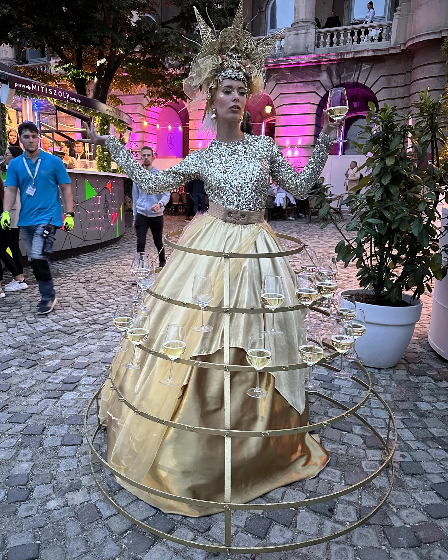 Champagne Girl – produkciófotó 3