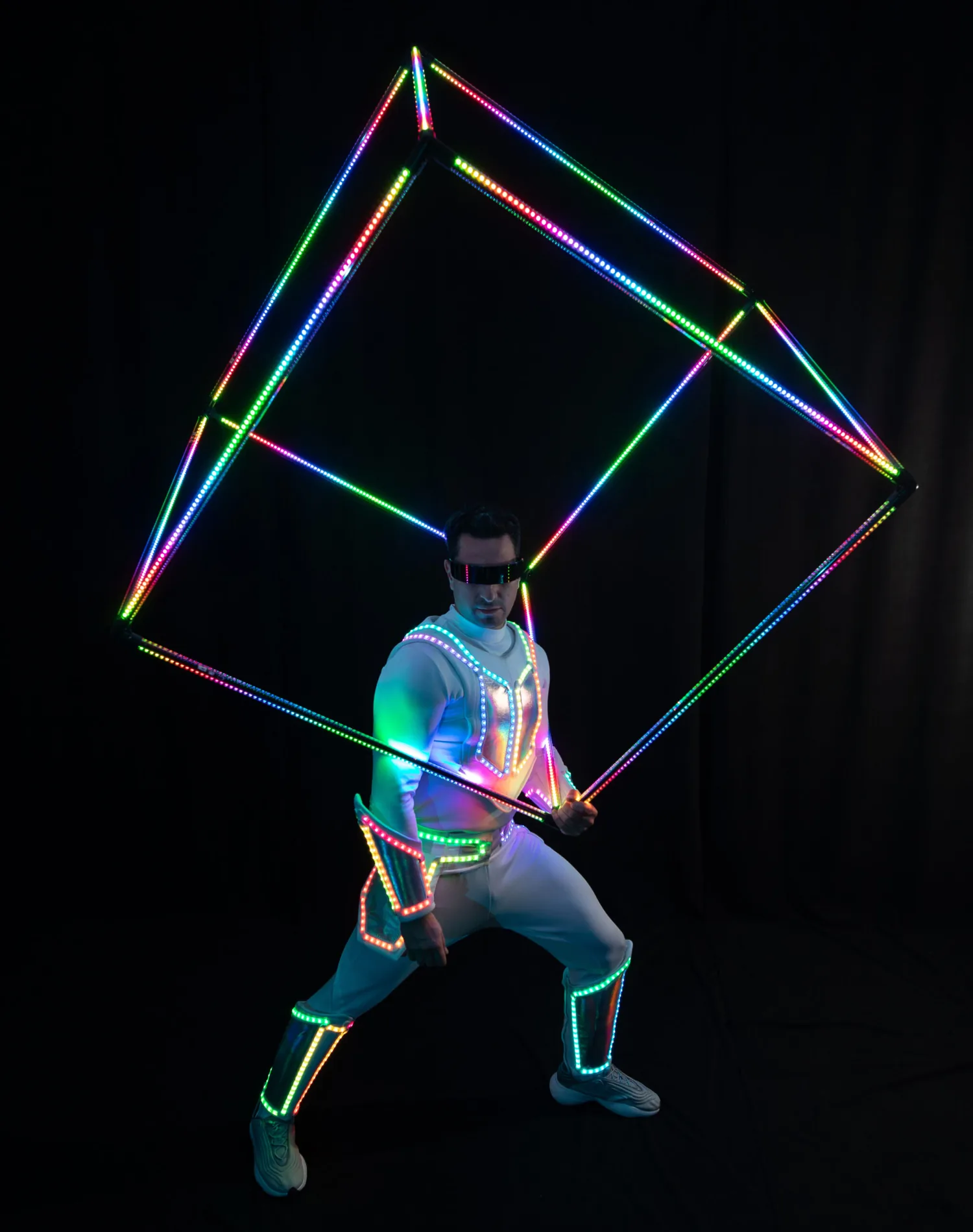 LED fényshow – produkciófotó 2