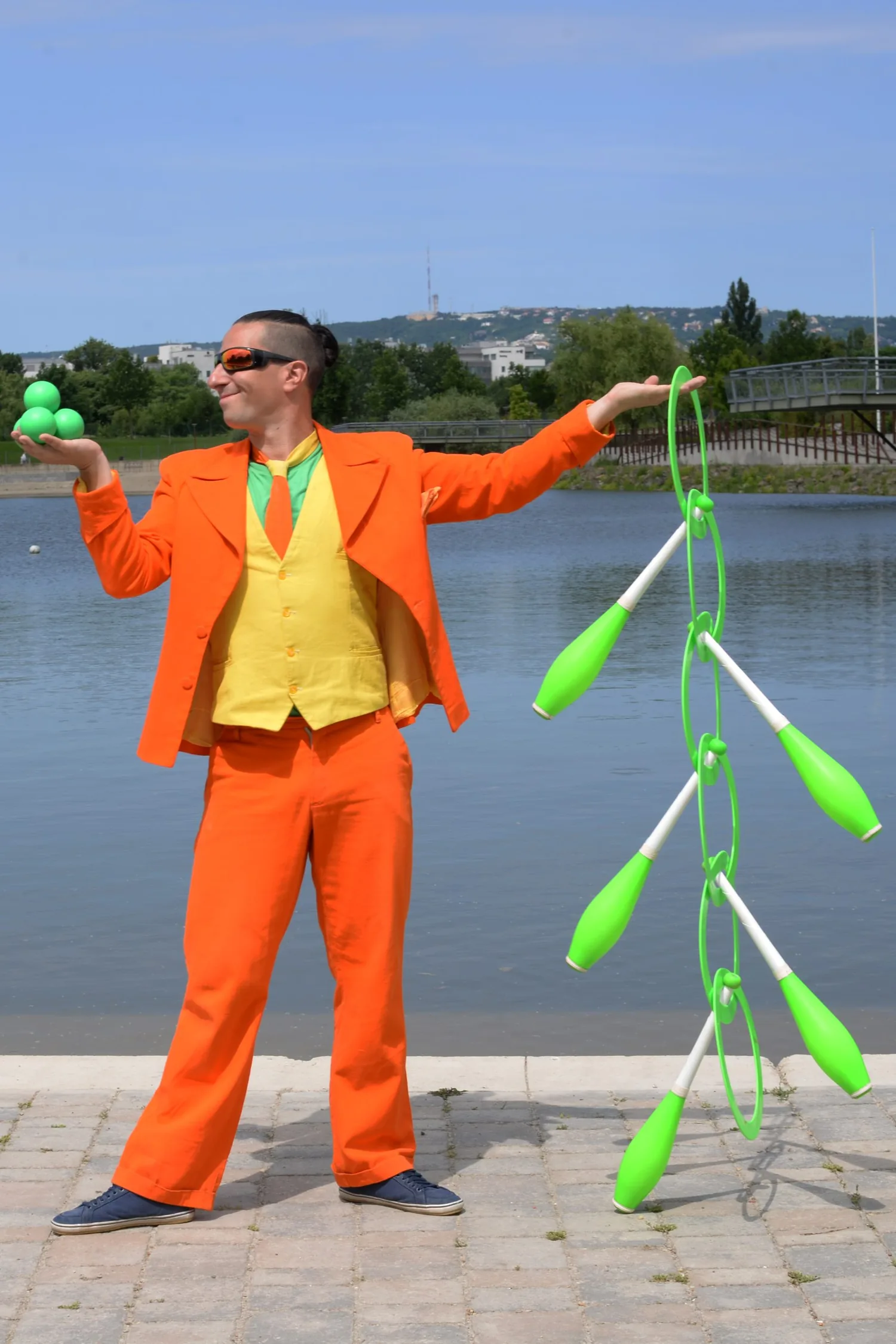 Zsonglőr show – produkciófotó 4